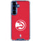 NBA Atlanta Hawks Distressed Galaxy S25 Clear Case